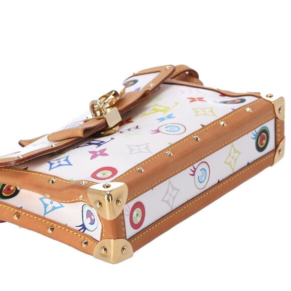 Louis Vuitton x Murakami Eye Miss You Pochette White Monogram Multicolore - Picture 6 of 8